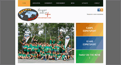 Desktop Screenshot of espritsport.com